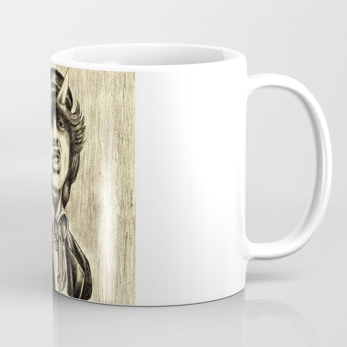Ac Dc Angus Young Coffee Mug By Dogdag27 Society6 Ac Dc Angus Young Coffee Mug