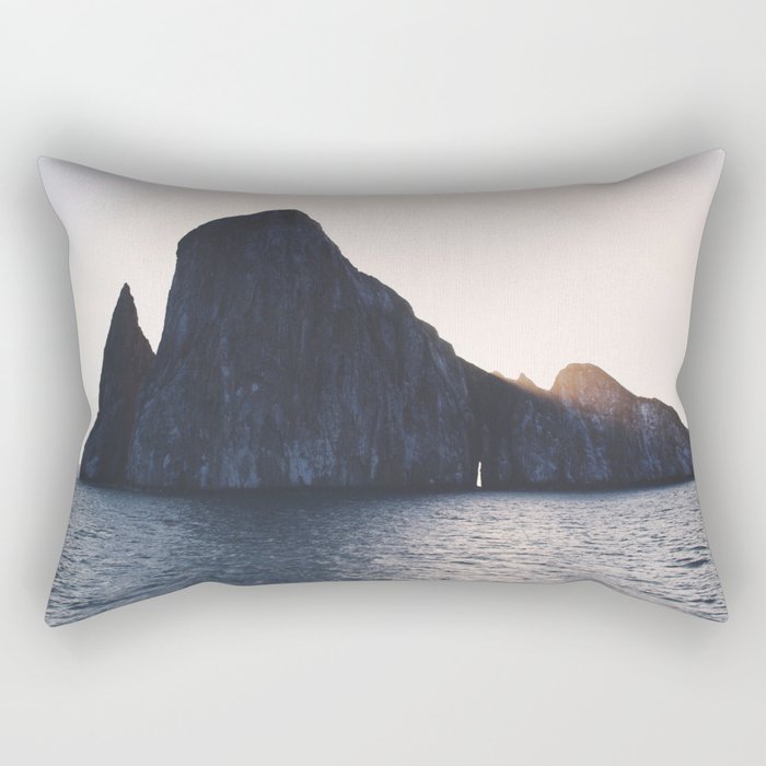 Kicker Rock, Galapagos Rectangular Pillow