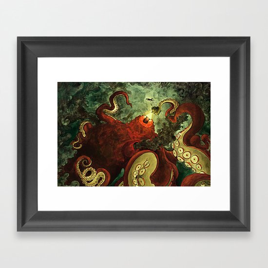 The Indrigan Beast Framed Art Print