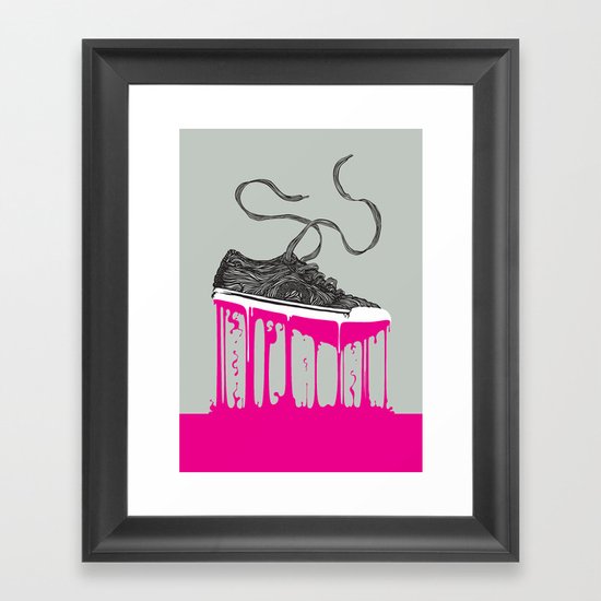 Weightless Living Framed Art Print
