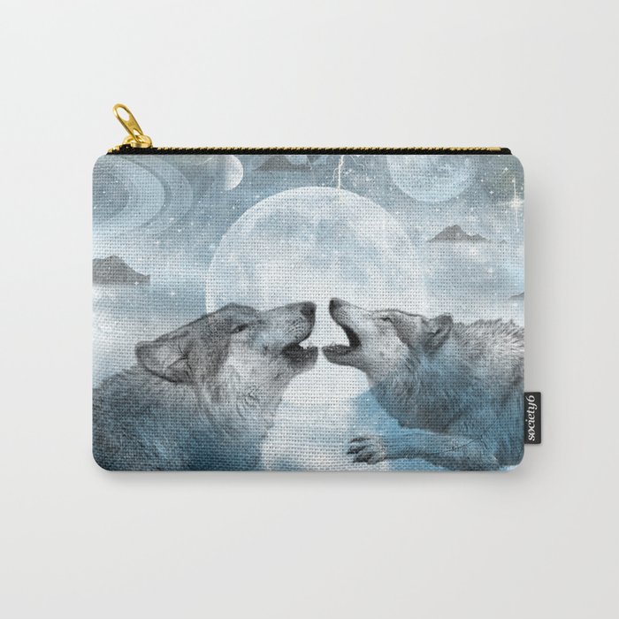 Wolves Carry-All Pouch
