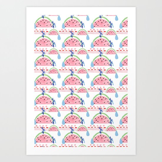 keep hydrated Art Print