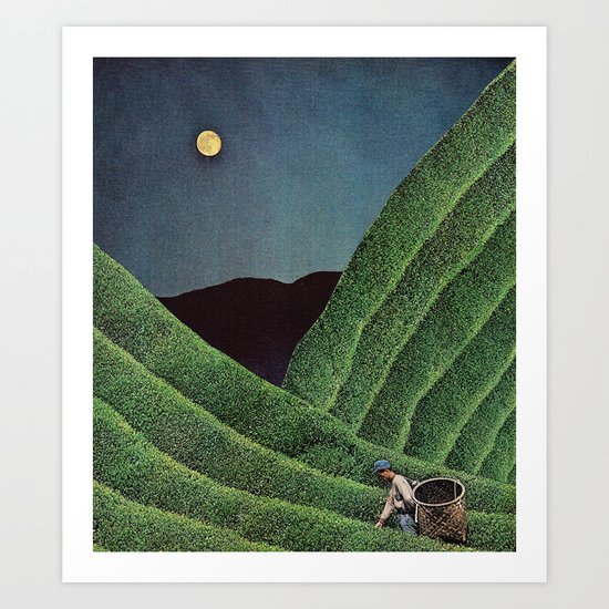 Lanterns Art Print