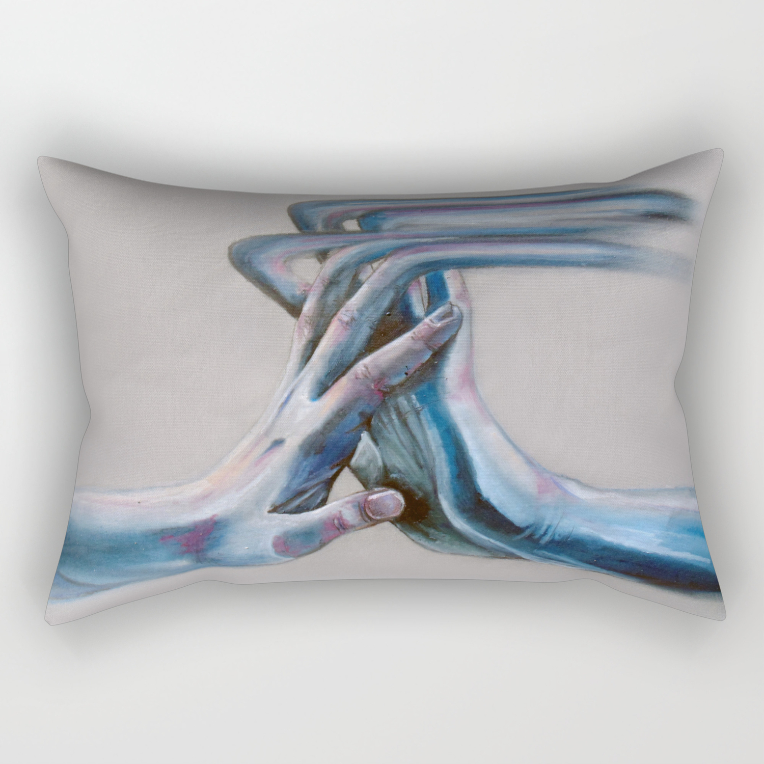 Between Two Points Rectangular Pillow By Houseofmina Society6