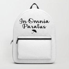 Gilmore Girls - In Omnia Paratus Backpack