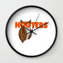 hooters Wall Clock