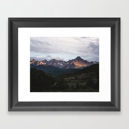 San Juan Mountains Framed Art Print