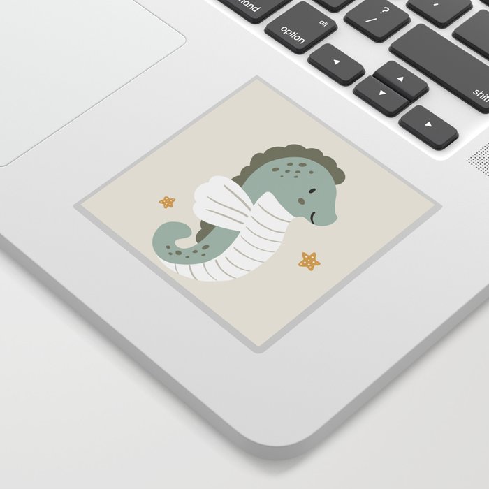 Cute Seahorse Sticker