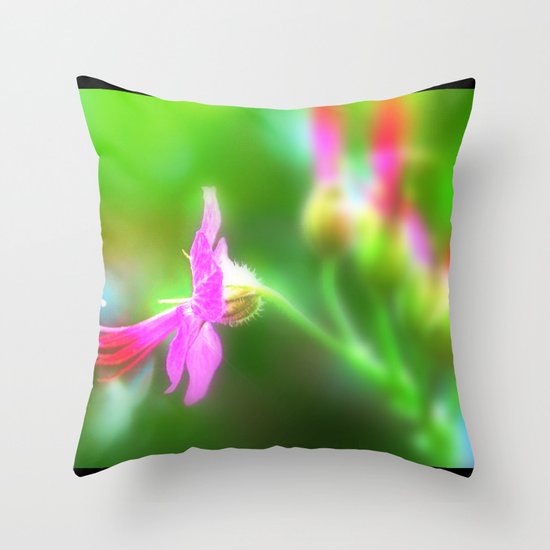 Pink Throw Pillow