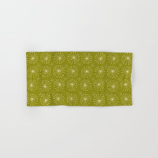seedheads green Hand & Bath Towel