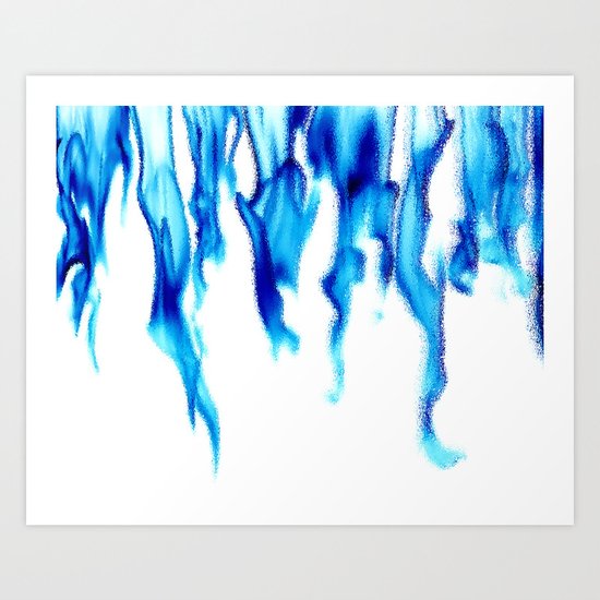 Fire Water Art Print