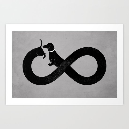 Never Ending Sniffing Art Print