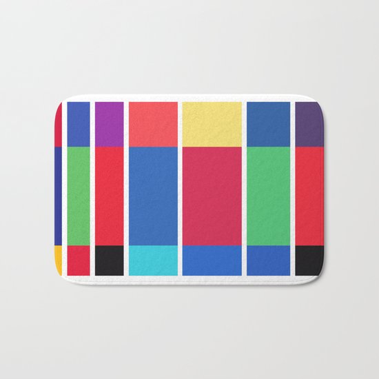 Minimalist Harry Potter Spines Bath Mat