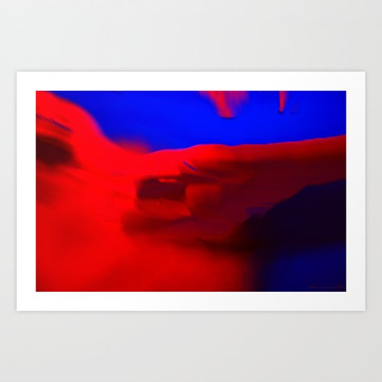 L'assassinat de Caligula Art Print
