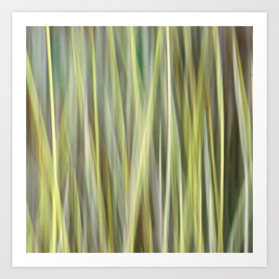 Green Abstract Art Print