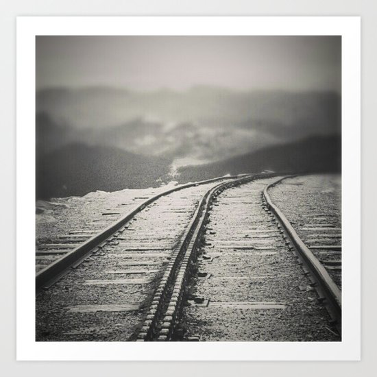 Tracks Art Print
