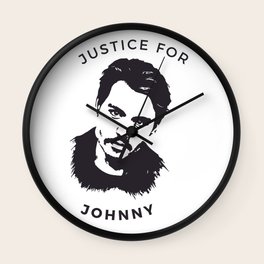 Justice for Johnny Wall Clock