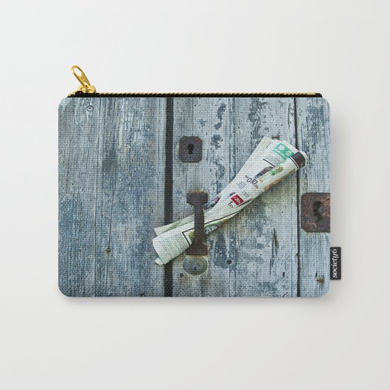 Italian News Carry-All Pouch