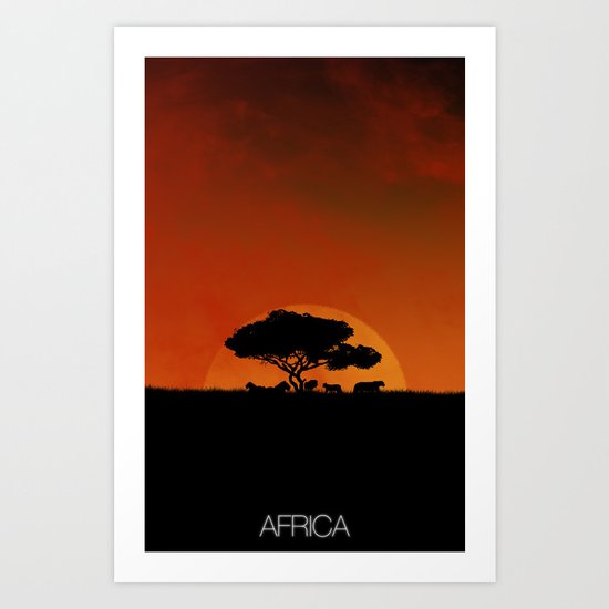 Africa Art Print