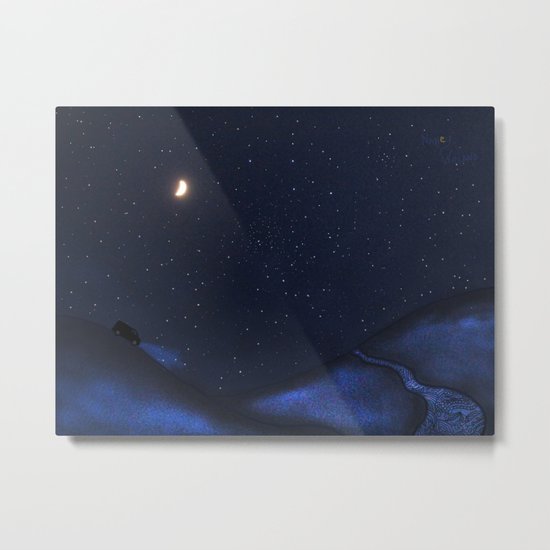 On the Road Again Metal Print