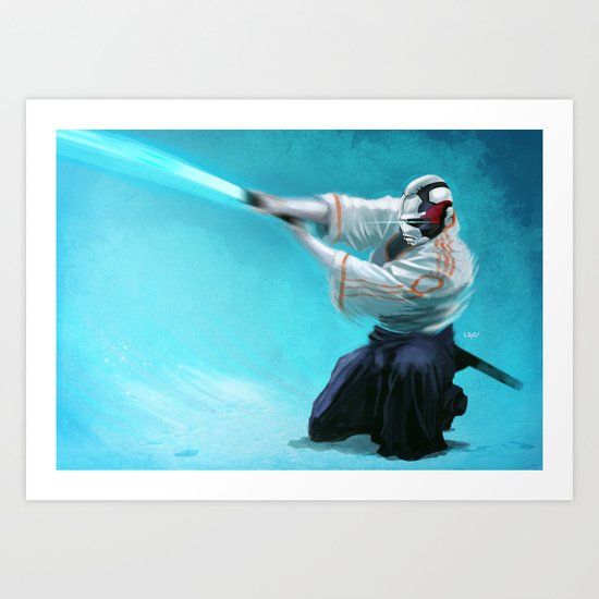 Cymurai 08 Art Print