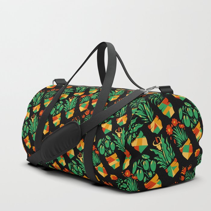 flower pattern Duffle Bag