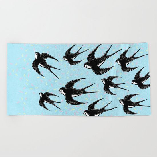 Andorinhas Beach Towel