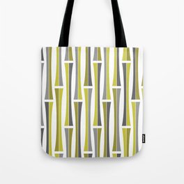Tiki Modern Bamboo Design, Mid Century Modern Tote Bag