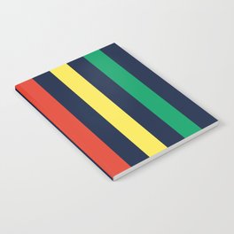Bright & Bold Vector Stripes Notebook