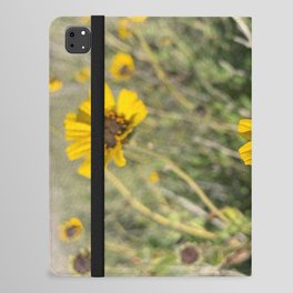 Yellow Floral Photography iPad Folio Case