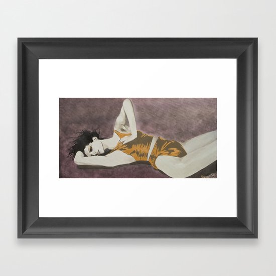 Fever Pitch Framed Art Print