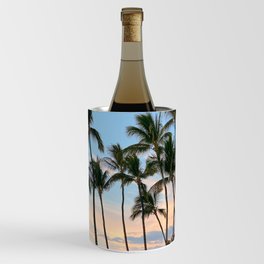 Tropical Hawaii Beach Sunset Wine Chiller