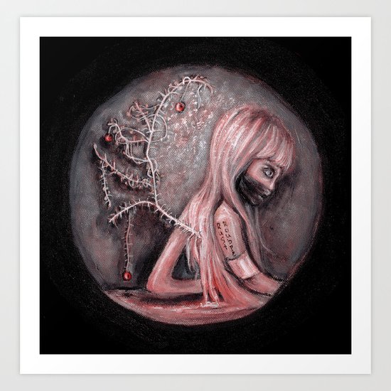 Christmas Parasomnia Art Print