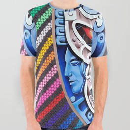 lucha libre mask All Over Graphic Tee