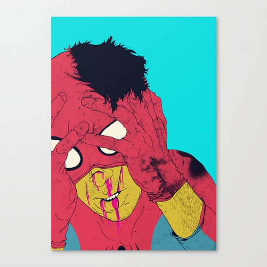 Thudd! Canvas Print