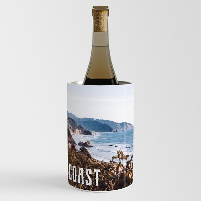 Oregon Coast Scenic Overlook | Travel Photography Wine Chiller