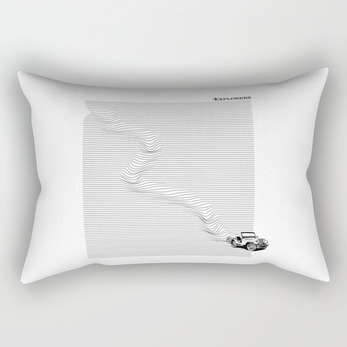 Relief Rectangular Pillow