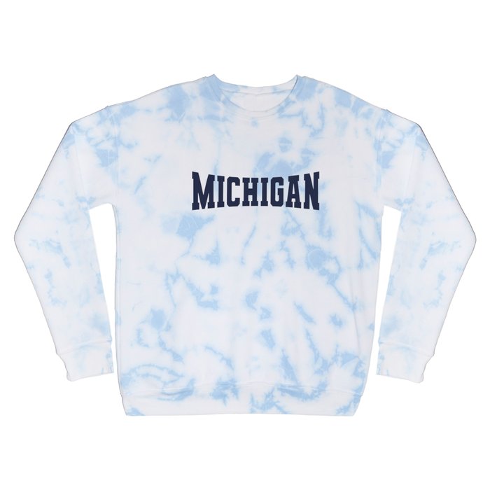 Michigan - Navy Crewneck Sweatshirt