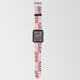 Breeze Block Eleven P Red Apple Watch Band