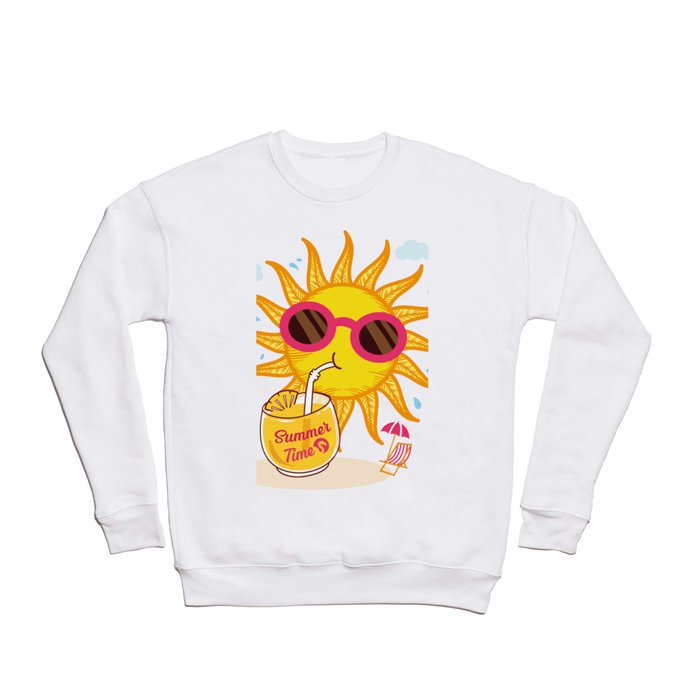 Summer Time Crewneck Sweatshirt