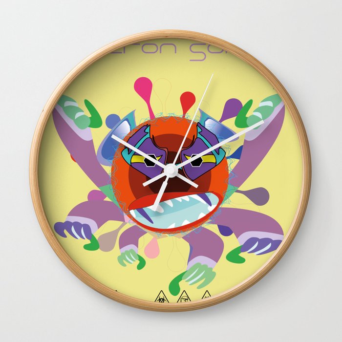 Omicron-Soldier-49 Wall Clock