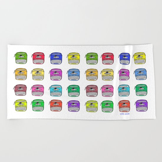 Write on Beach Towel