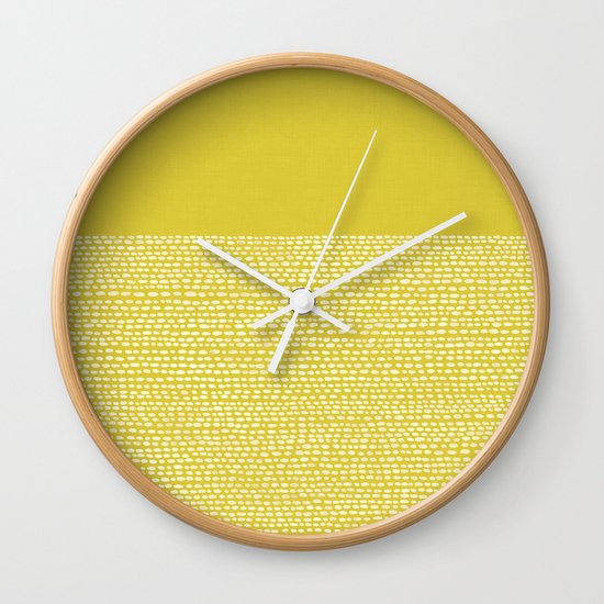 Riverside(Yellow) Wall Clock