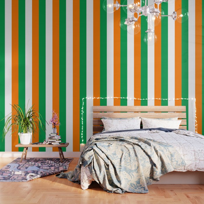 Irish Flag Flag Of Ireland Wallpaper By Flagsoftheworld Society6