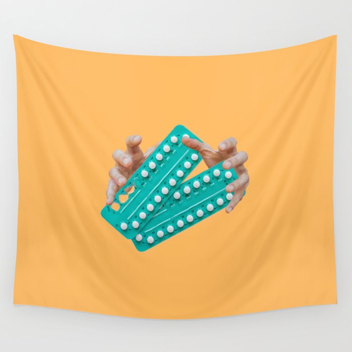 hands off Wall Tapestry