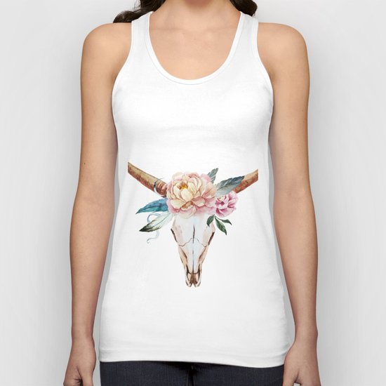 Animal Skull 04 Unisex Tank Top