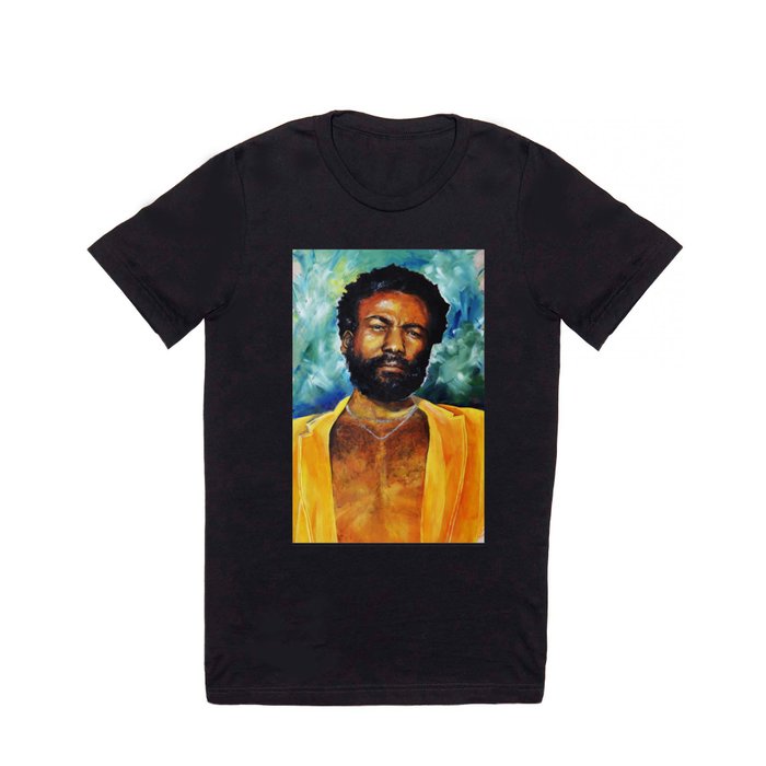 Childish Gambino Donald Glover Acrylic Portrait T Shirt