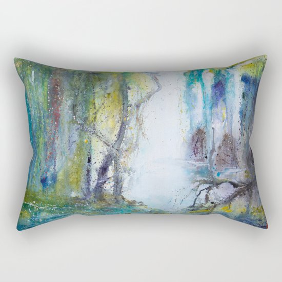 Deep in the forest Rectangular Pillow