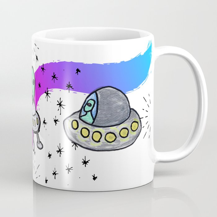 Ufo Arrival Coffee Mug