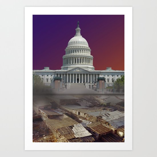 There's Congress and then there's Us Art Print